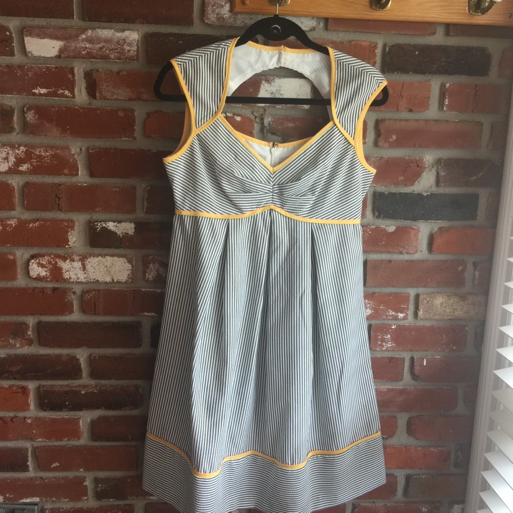 Seersucker Dress